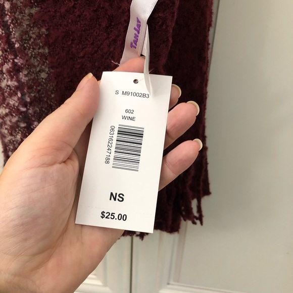 Tanjay women’s multi-colour scarf - Picture 3 of 4